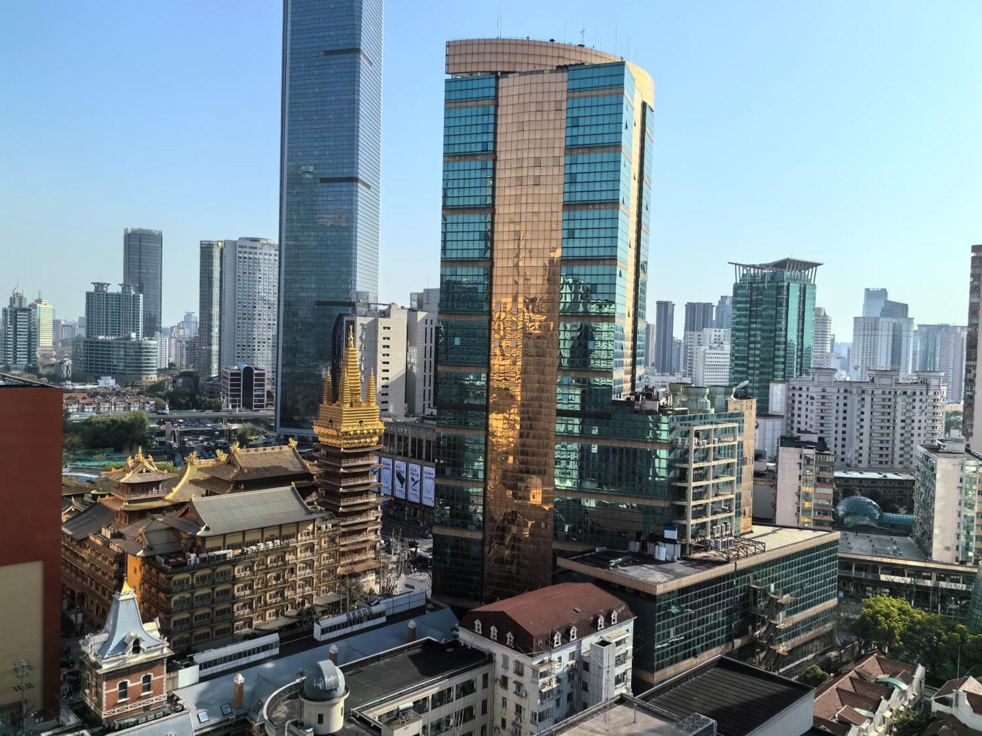 Downtown Yi Du - Near Jing'an Temple Subway 200 Meters And Shopping Mall Apartment