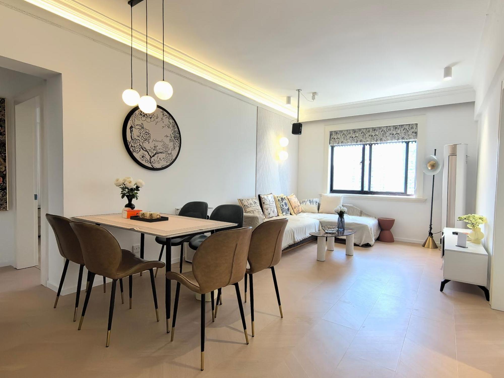 Downtown Yi Du - Near Jing'an Temple Subway 200 Meters And Shopping Mall Apartment